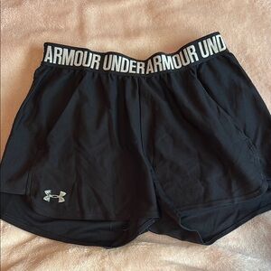 Under Armour Black Athletic Performance Shorts